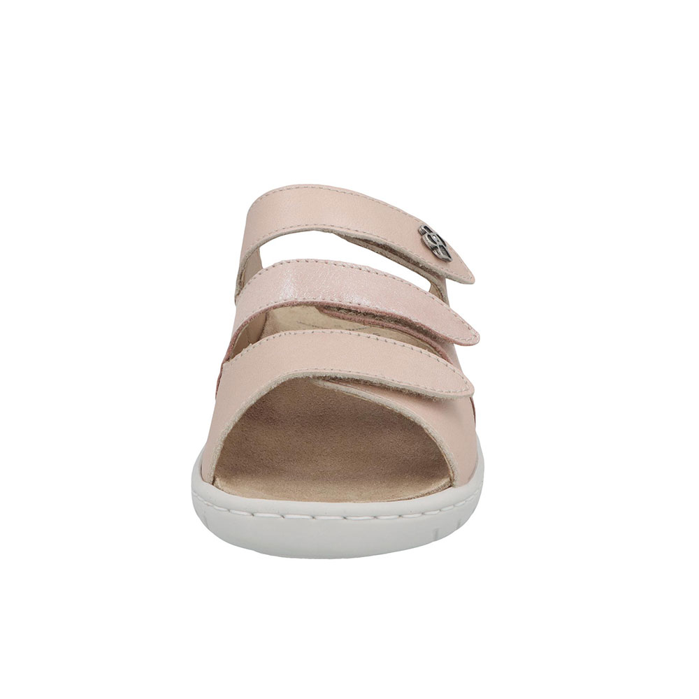Solidus Pantolette Wellness Spezial in Puder - Front