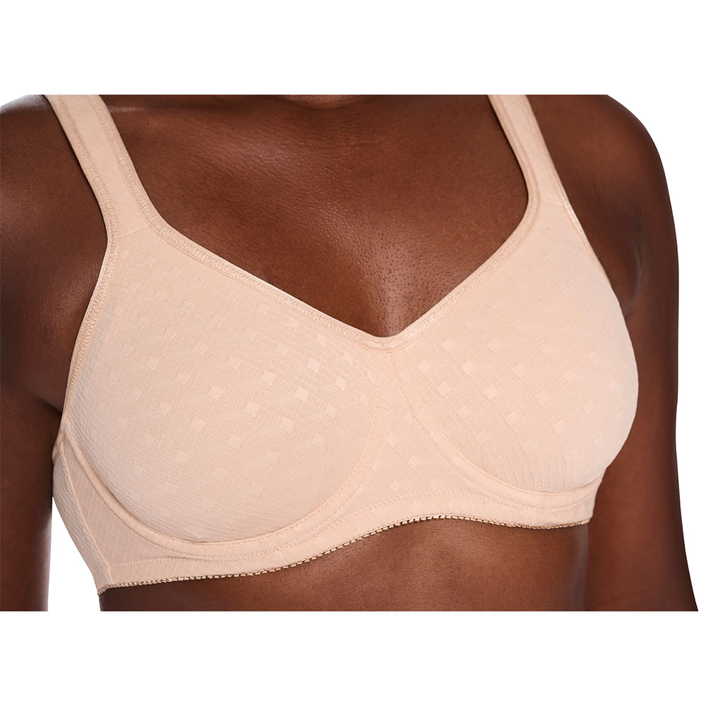 Amoena Prothesen-BH Tiana WB in Sand - Detailansicht